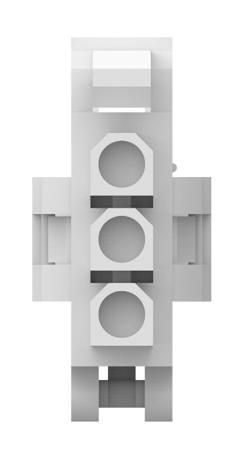 794186-1 TE Connectivity Mini-Universal MATE-N-LOK II, 4.14mm Pitch, 3 Way, 1 Row Male Connector Housing