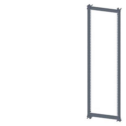 8MF1000-2AR02-3 Siemens 8MF1 Series RAL 7035 Steel Support Frame, 2000mm H For Use With Installation 19 Devices