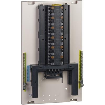 SEA9BN12E Schneider Electric Acti9 3+N/PE Phase Distribution Board, 12 Way, 250 A