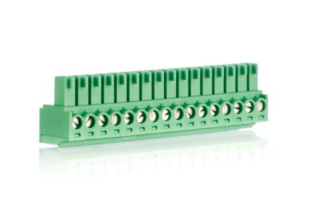 1803714 Phoenix Contact, 3.81mm Pitch, MC 1.5/16-ST-3.81, 16 Way, , Pluggable Terminal Block, Plug, Cable Mount, Screw