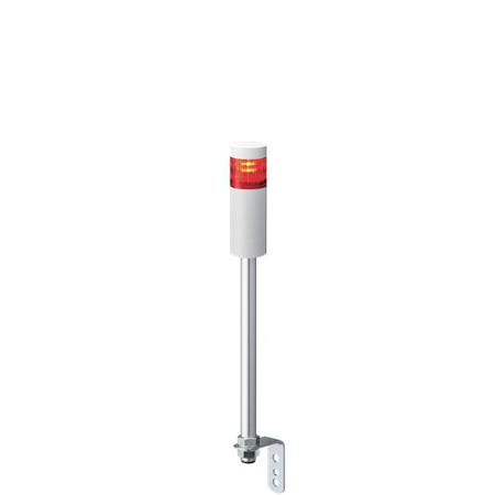 LR5-102LENW-R Patlite LR5 Series Red Signal Tower, 1 Lights, 24 V dc, Pole Mount