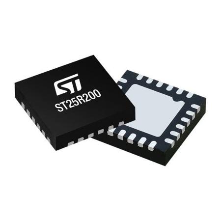 ST25R200-BMET STMicroelectronics  NFC Reader, 24-Pin UFQFPN