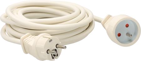 1168441 brennenstuhl , 5m Single Socket Type E - French Extension Lead, 230 V, IP20