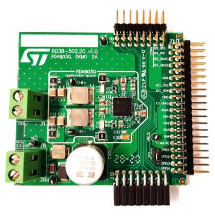EVAL-FDA903Q-SA STMicroelectronics ,  Evaluation Board for Power Amplifiers for FDA803Q, FDA903Q