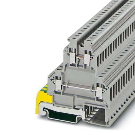0461018 Phoenix Contact  SLKK 5 Series Grey, 0.2 → 4mm², 2-Level, Screw Termination