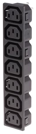 896-2158 RS PRO Snap-In IEC Connector Socket, 10A, 250 V