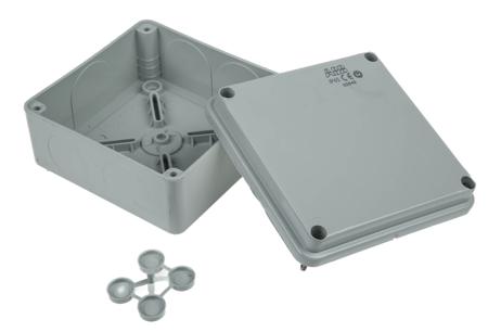 00846--M008460000 ABB Junction Box, IP65, 100mm x 100mm x 50mm