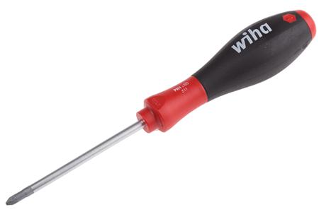 00756 Wiha Phillips  Screwdriver, PH1 Tip, 80 mm Blade, 191 mm Overall