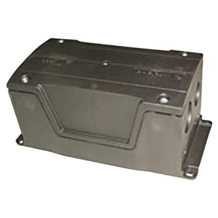 264244 RA-C1-VM-7 Eaton Rapid Link Series Metallic Silver Junction Box, IP65, 175 x 83 x 78mm