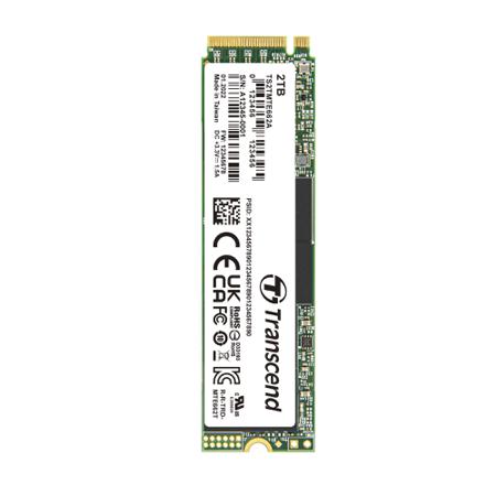 TS2TMTE662A 2T, M.2 2280, PCIe Gen3x4, M-Key, 3D TLC
