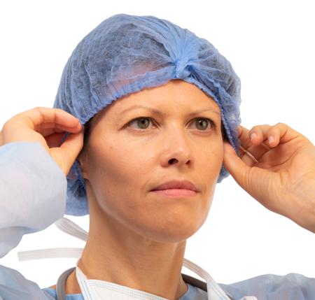 MC-10111-C Inspire Protection Blue, 53cm, Hair Net Type