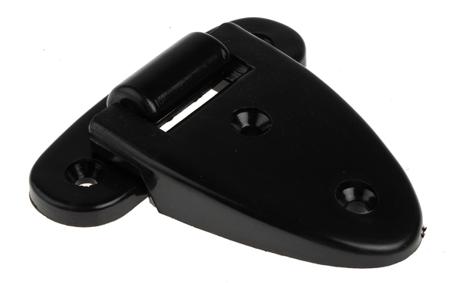 438-9903 RS PRO Plastic Friction Hinge, Screw Fixing, 61.5mm x 60mm x 13.5mm
