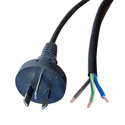 558-930 RS PRO Straight Unterminated Straight Plug Power Cord, 2.5m