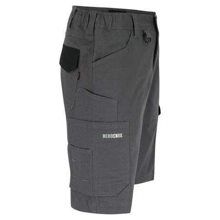 22MBM2101AN-50 Herock BARGO SHORTS Anthracite 2% Elastane, 98% Cotton Work shorts, 40in