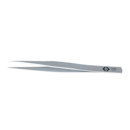 T2346D CK 127 mm, Stainless Steel, Fine, Straight, ESD Tweezer