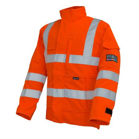 4608-HVO-M ProGARM 4608 Orange Men's Jacket, M