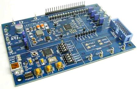STEVAL-ILL035V1 STMicroelectronics , STEVAL LED Driver Demonstration Board for LED7708, STM32F103C6T6A for