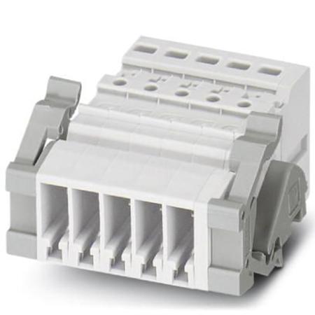 3043815 Phoenix Contact, Clipline, Pluggable Terminal Block, Feed Through Header,