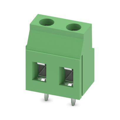 1732021 Phoenix Contact PCB Terminal Block, 2-Contact, 7.5mm Pitch, Wave Soldering, 1-Row, Plug In, Screw Termination