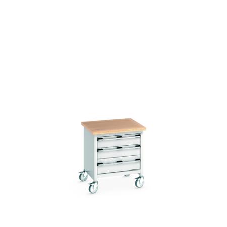 41002091-16V Bott 41002091.16V Portable Sheet Steel Workbench, 840mm x 750mm x 750mm