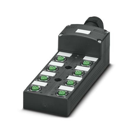 1516881 Phoenix Contact SACB Series Sensor Box, M12, 4 way, 8 port