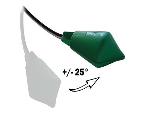 SOBASMALLNEO10M ATMI SOBA Series Cable Polypropylene Float Switch, Float, 10m Cable, 250V ac Max, 48V dc Max