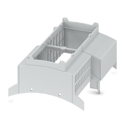1646761 Phoenix Contact Vented Sides Enclosure Type BC Series , 107.6 x 89.7 x 54.85mm, Polycarbonate DIN Rail Enclosure