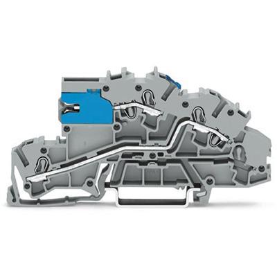 2003-7640 WAGO TOPJOB S Series Multi Level Terminal Block, 2.5mm², 3-Level, Push In Termination