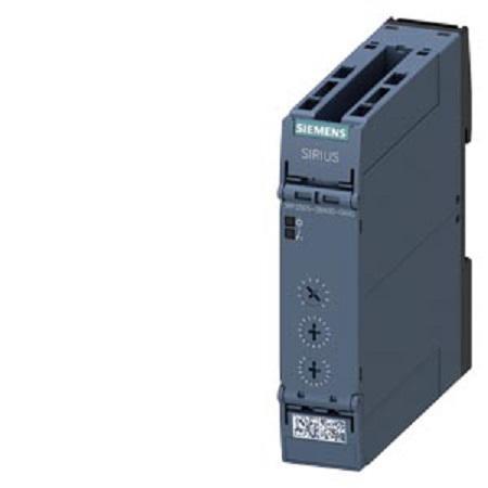 3RP25052BW300AX0 Siemens Snap-On Rail Mount 27 Timer Relay, 12 → 240V, DPDT, 0.05 → 100h