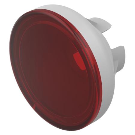 70-911.2 Indicator Lens Round Style, Red, 15.4 diameter , 13.2 Long