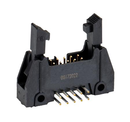 N3793-5302RB 3M 3000 Series Right Angle Through Hole PCB Header, 10 Contact(s), 2.54 mm Pitch, 2 Row, Shrouded