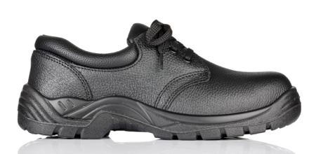 R102-09 RS PRO Unisex Black Steel Toe Capped Safety Shoes, UK 9, EU 43