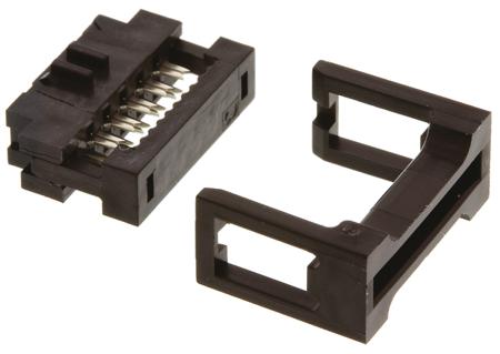 89361-710SLF Amphenol ICC 10-Way IDC Connector Socket for Cable Mount, 2-Row