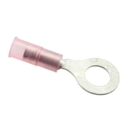 190570015 Molex, 19057 Insulated Crimp Ring Terminal, 1/4 (M6) Stud Size, Red
