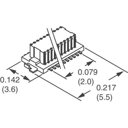 DF12B-3-0--10DS-0-5V-86- Hirose Electric Co Ltd DF12B(3.0)-10DS-0.5V(86)