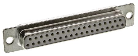 09672374715 HARTING 37 Way Panel Mount D-sub Connector Socket, 2.77mm Pitch