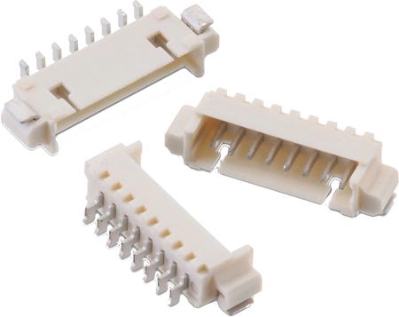 653114131822 Wurth Elektronik WR-WTB Series Right Angle Surface PCB Header, 14 Contact(s), 1.25 mm Pitch, 1 Row, Shrouded