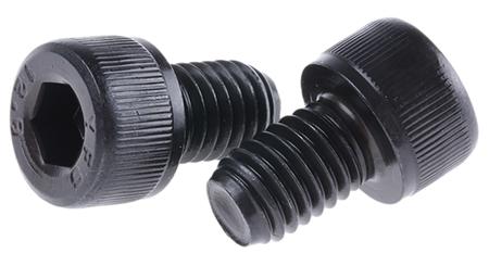 529-696 RS PRO Black, Self-Colour Steel Hex Socket Cap Screw, DIN 912, M8 x 12mm