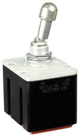 104TL2-3D Honeywell 4PDT Toggle Switch