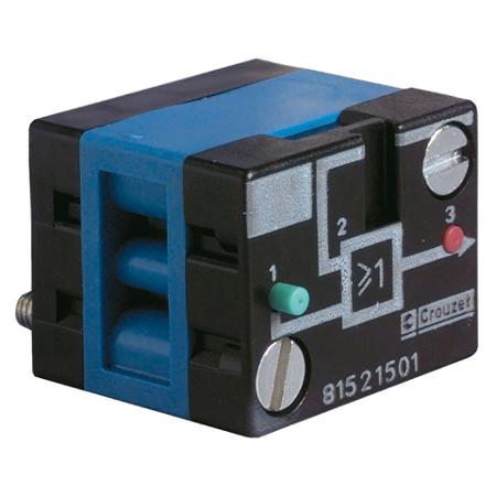 81521501 Crouzet 81 series 8 bar Pneumatic Logic Controller with OR function