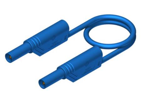 934169102 Hirschmann Test & Measurement Test Probes, 16A, 1kV, Blue, 200cm Lead Length