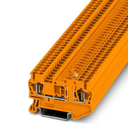 3035014 Phoenix Contact  5-MT, ST 2 Series Orange, 0.08 → 4mm², Spring Cage Termination