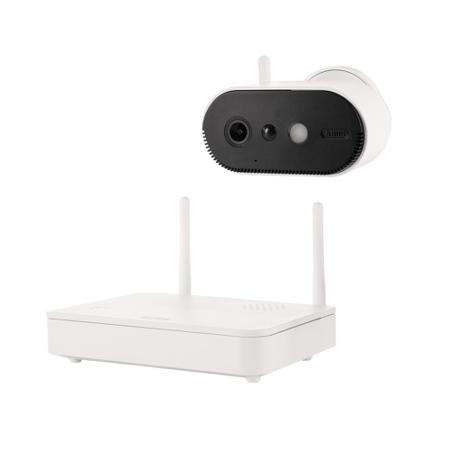 PPIC91000 ABUS Indoor, Outdoor IR CCTV Surveillance Kit, 1 Camera Connections, Wireless