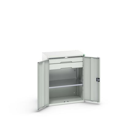 16926453.16 Bott 2 Door, 2 Drawer Sheet Steel Cupboard, 800 x 550 x 1000mm