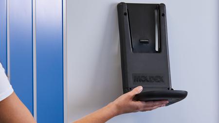 M20-7060 Moldex Black Bracket for use with Moldex Stations