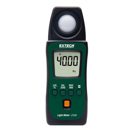 LT505 Extech  Light Meter, 999.9lx to 400000lx, ±3 %