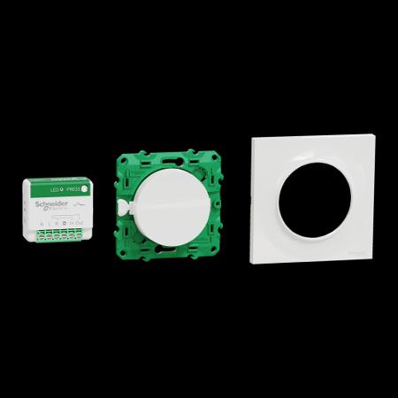 S520192K Schneider Electric Emergency Light Test Switch for use with Wireless and Batteryless Switch