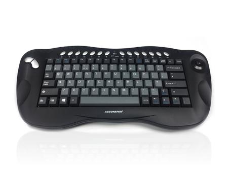 KYB-TOUGHBALL2 Ceratech  Wireless USB, Wireless Multimedia Keyboard, QWERTY (UK), Black