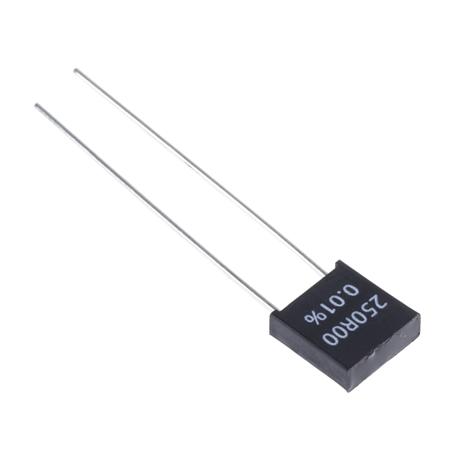 RCKO2-250R-0-01- Vishay 250Ω 0.5W Metal Foil Resistor ±0.01% ±2ppm/°C RCKO2 250R 0.01%