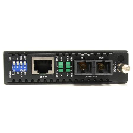 ET90110SM302 StarTech.com RJ45, SC Media Converter, Single Mode, 10/100Mbit/s, Half/Full Duplex 30km